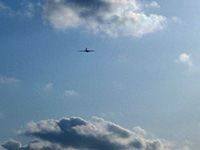 БЛА "Элерон" в полете. Фото с сайта  http://www.enics.ru